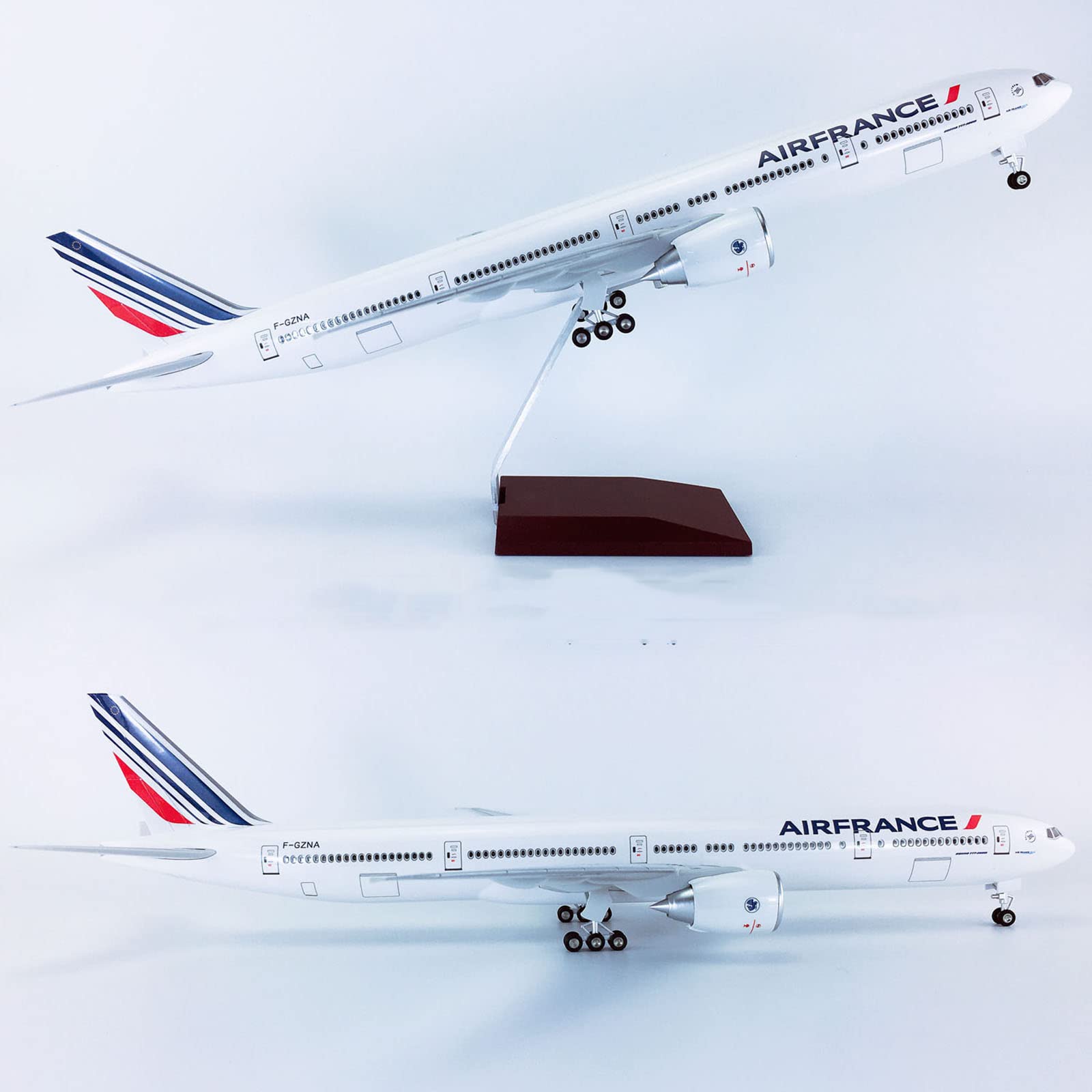 Amazon.co.jp: AZIZAT 18.5”1：158スケールモデル航空機エールフランス